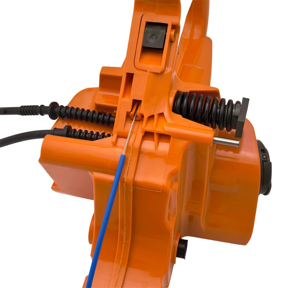 RUURUU​ - Conjunto de tanque de combustible para motosierras Husqvarna 445, 445E, 450, 450E - OEM 525-862-104