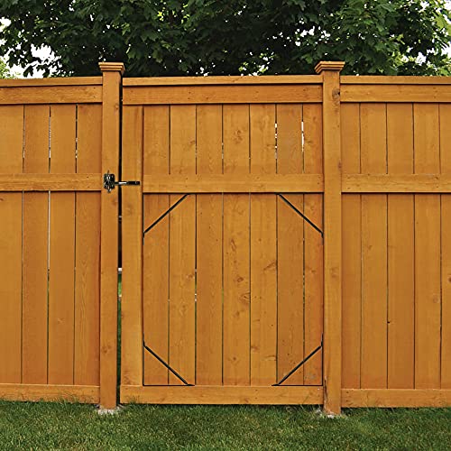 Anti Sag Gate Kit with Gate Hinges Heavy Duty for Wooden FencesNo Sag