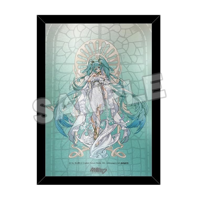 初音ミク　キャラファイングラフby米山舞 初音ミク キャラファイングラフby米山舞 初音ミク A3キャラ