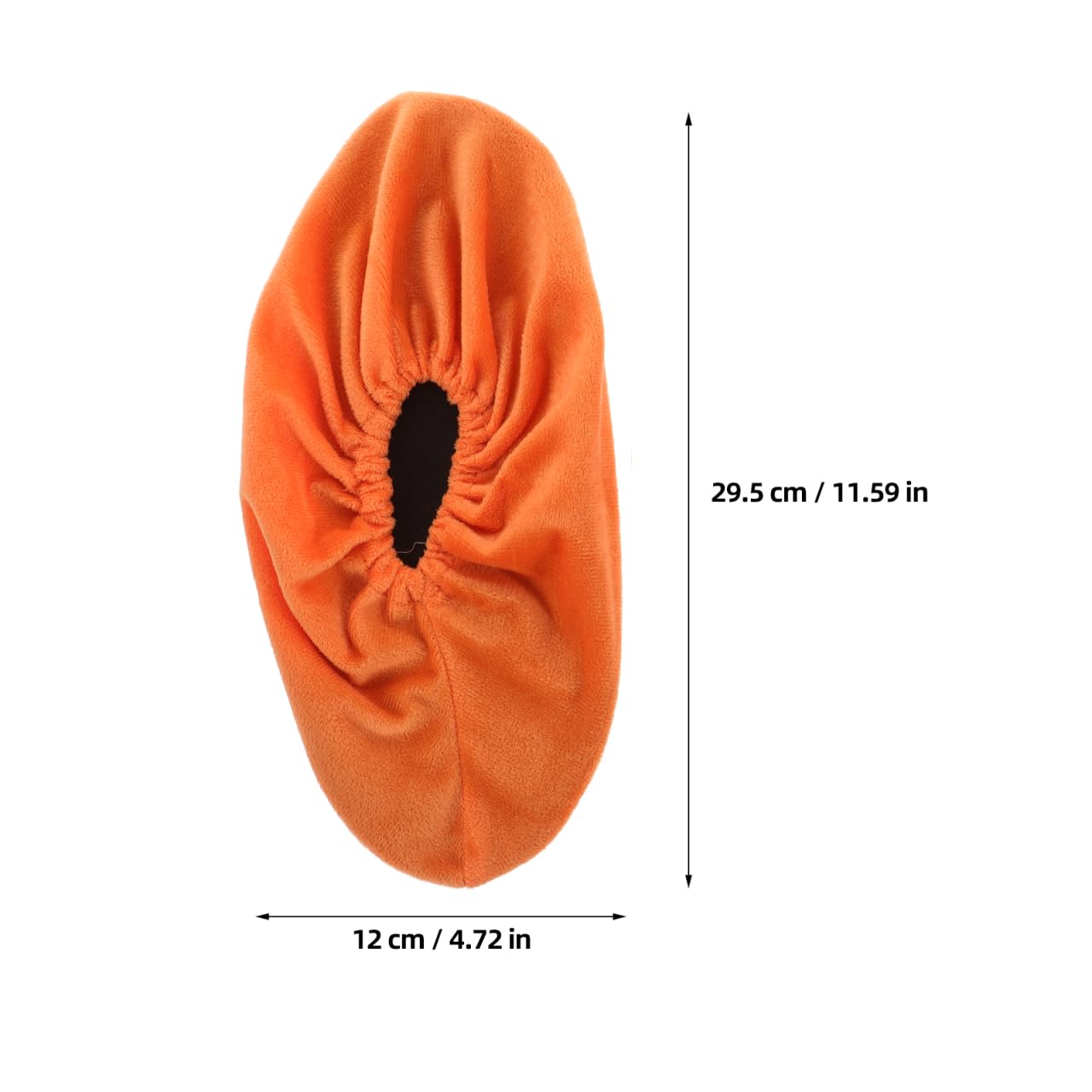 GOOHOCHY 2pairs Bowling Shoe Covers for Adults Non-Slip Protective Footwear Stylish Orange Color Comfortable Indoor Use of Bowling Accessories