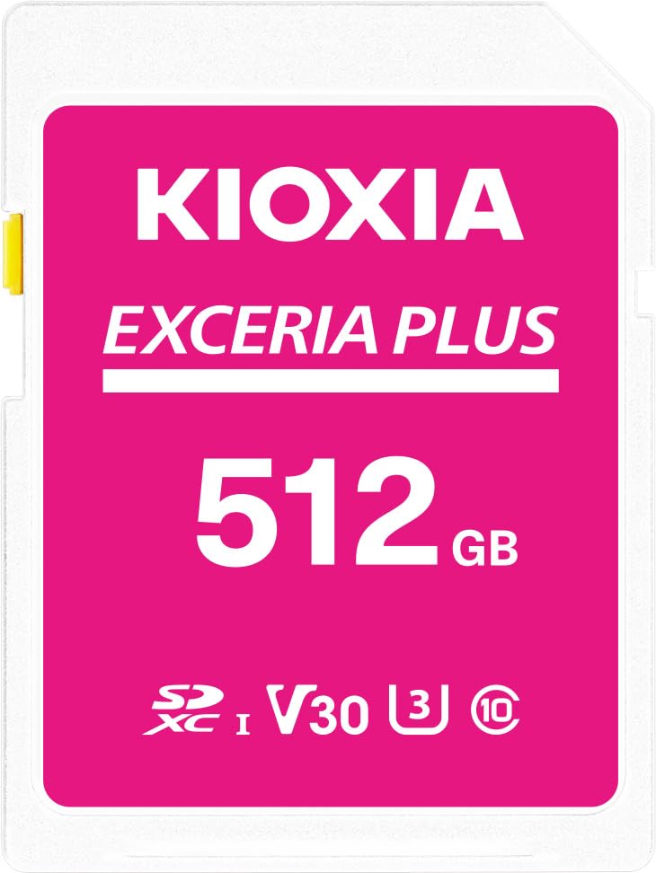 Amazon | KIOXIA(キオクシア)【日本製】SDカード 512GB EXCERIA PLUS 