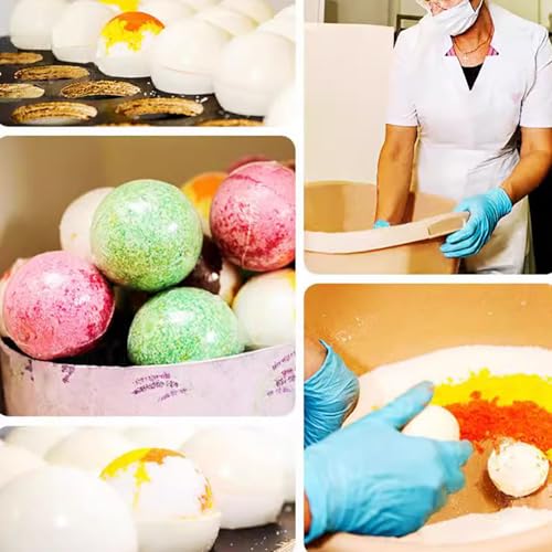 Bath Bombs for Women Spa Gift Set with Rose Milk Essential Oils Sea Salt Moisturizing Relaxing Birthday Gift for Her Bubble Bath Skincare Relaxation Aromatherapy Gifts Time Essentials - Image 3