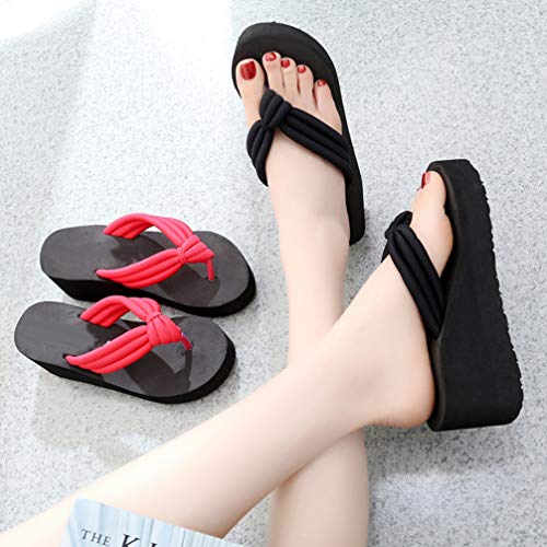 Sandals Women Women Platform Slipper Heel Sandals Slipper Non- slip Beach Shoes Women Thongs Wedges Summer High Heel Slippers Sandals for Women Womens Sandals4