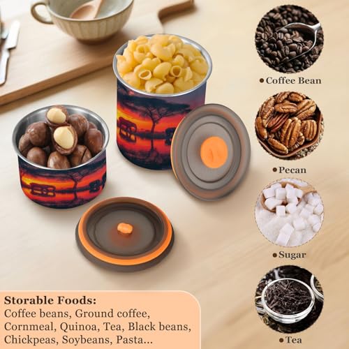 Envase hermético azul para café de acero inoxidable 30oz miniatura 5