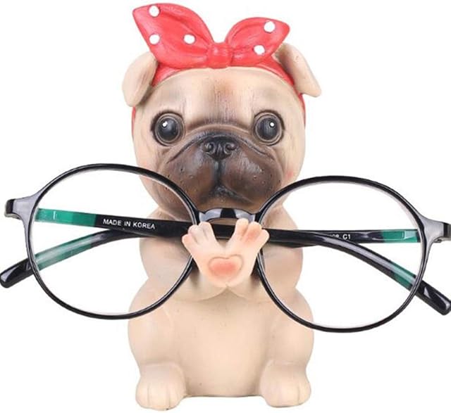 FABSELLER Eyeglass Holder Sunglasses Animal Spectacle Display Stand Home Office Desk Decor Glasses Stand Decorative Display Rack