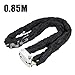Produktbild Metall Kettenschloss Kettenschloss Diebstahlsicherung Motorrad Motorrad Fahrrad Roller Schloss 0,65 Mt / 0,85 Mt / 1,2 Mt / 1,8 Mt Schwarz 2