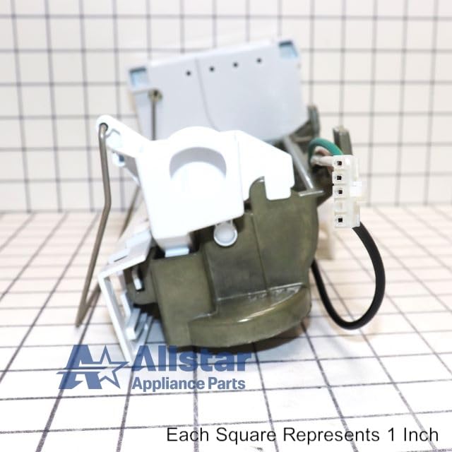 W11517113 Refrigerator Ice Maker Assembly and 5 & 8 Pin Wire Harness
