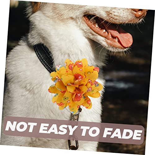 BESPORTBLE 50stücke Teiliges Hundekragen Blumen Dekorationen Leichte Pet Charms Für Geburtstag Weihnachten Halloween Für Fotoshootings Und Kostüme Bunte Farben Für Hunde Und Welpen