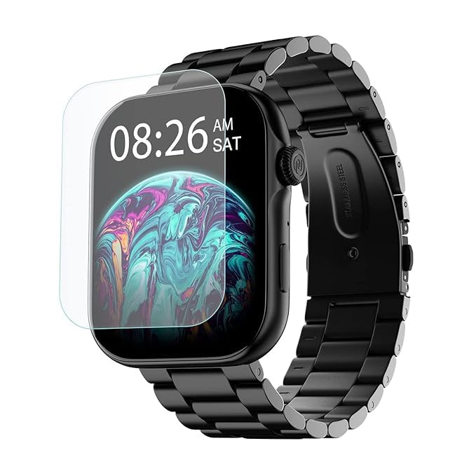 VK GUARD [Pack of 1 Screen Guard Flexible tempered Glass For Noise ColorFit Ultra 3 Watch And Full Screen Coverage (Except Edges) And Easy Installation Kit (B0CXJ1SLC5) Amazon Price History, Amazon Price Tracker