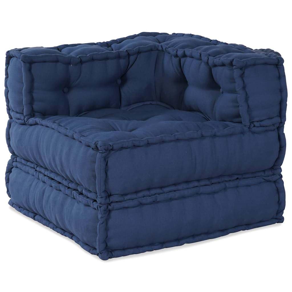 Divano angolare modulare INDIGO 70x70x56 cm tessuto