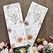 SKL Home Somerset 100% Cotton 2pc Hand Towel Set, Decorative for Bath/Kitchen/Bar & Gift, White