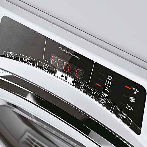 Candy Rapidó, ROE H10A2TCEX-S, condensdroger, 10 kg, warmtepomp, smart-tekst-display, WLAN, Hon-app, 7 snelcycli, lade van 5 l, kreukvrij, thuis 24 uur, klasse A++, wit - Image 5