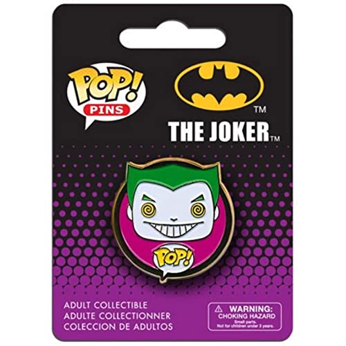 Funko - Pins DC Heroes - Joker Pop 3cm - 0849803075293