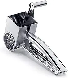 Ralador Inox Manual Queijo Coco Aço Inoxidavel com Manivela Profissional Ke Home 7203
