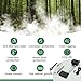 Beendou Ultrasonic Mist Maker Fogger 12 Head(9000ml/H),110V 400W Power Water Proof Ultrasonic Mister,Ultrasonic Fogger Humidifier with Float,for Vegetable Preservation,Landscape,Halloween Atmosphere