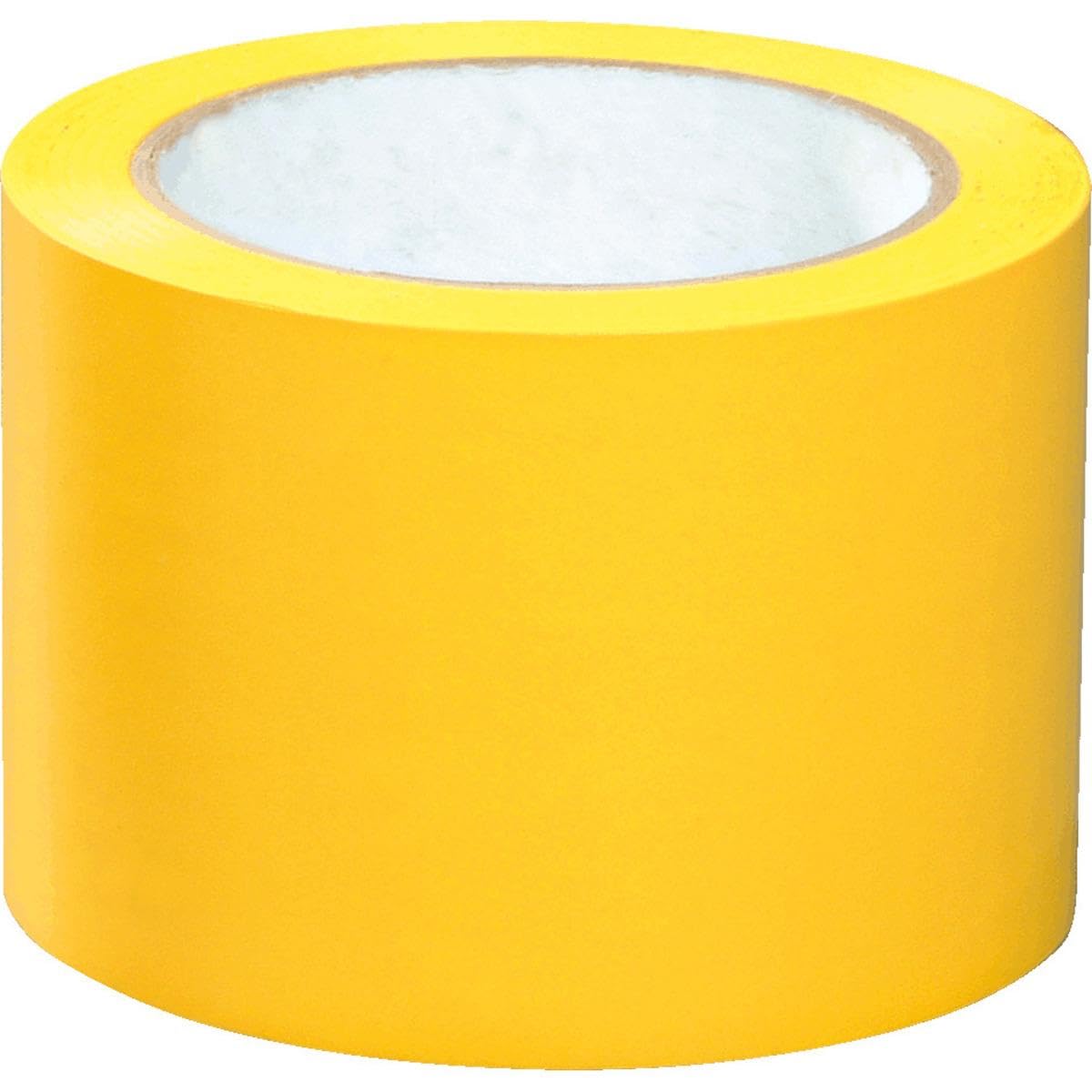 K.57 Bodenmarkierungsband, gelb, PVC-Folie, 75mm, 33m/Rolle