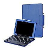 i-UniK CASE for RCA 10 Viking Pro 10.1 & Compatible RCA 10 Viking II Tablet PC [Bonus Stylus] - (Blue)