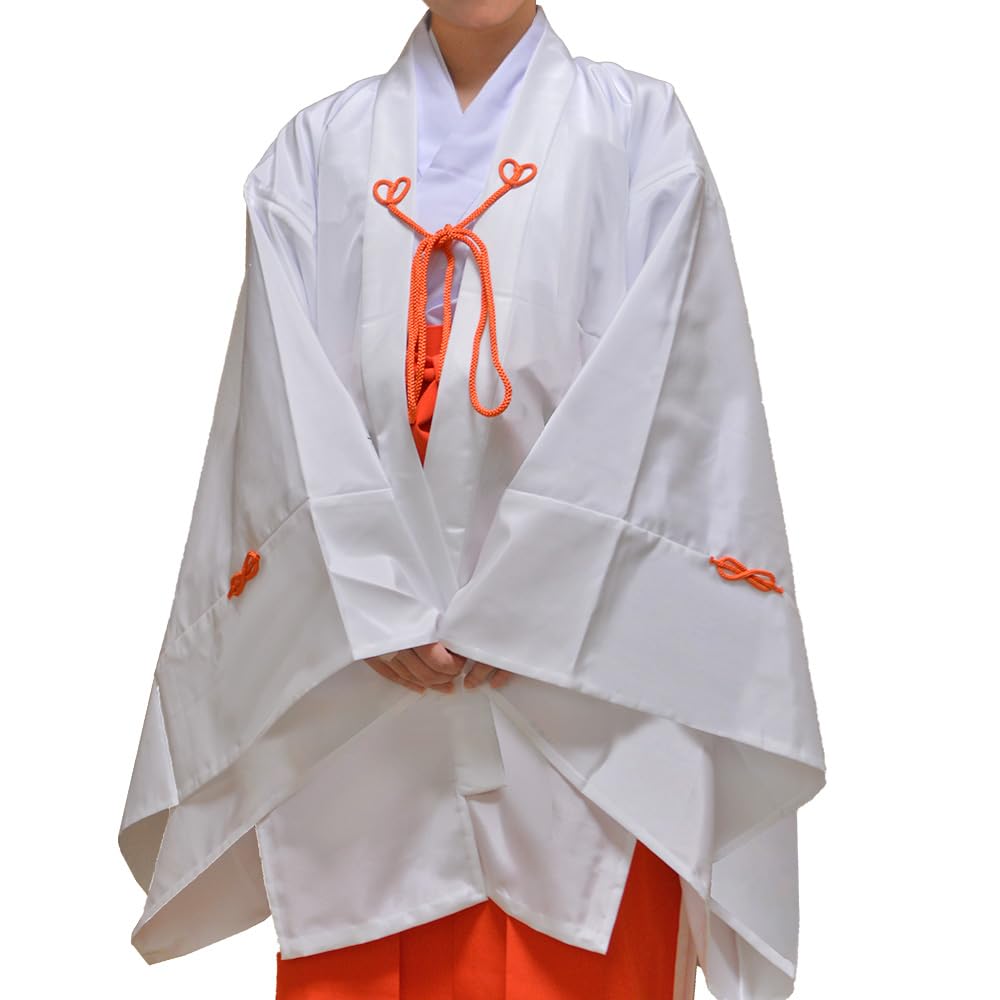 Amazon.co.jp: [京都の仏具屋さん 香華堂] 巫女 衣装 千早