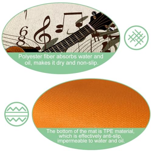 Alfombrillas de cocina antideslizantes que evitan resbalones y absorben salpicaduras 6
