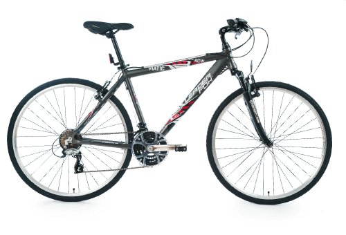 Bicicleta VTC para hombre – Marco aluminio gris/mate – Peso 14,4 kg – 21 velocidades – Horquilla delantera RST – Ref 'VIATIC' 2011