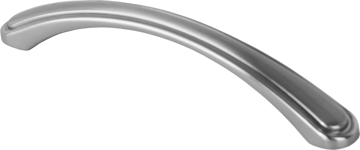 H-557-96mm (25 Packs) in Satin Nickel by Campbell Moulding