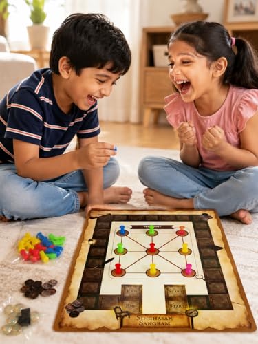 Image of SHASWATSTUDY 2-in-1 Eklavya Activity Box (Age 8) | Learning Box with Story Book + Activity Games + Affirmations + Sanskrit Shlokas + Crafts & Puzzles