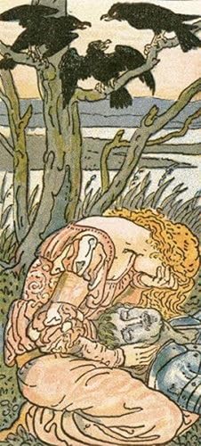 Peinture Décorative sur Toile Walter Crane - Impression d'Art Premium Prestige pour Salon 60x90