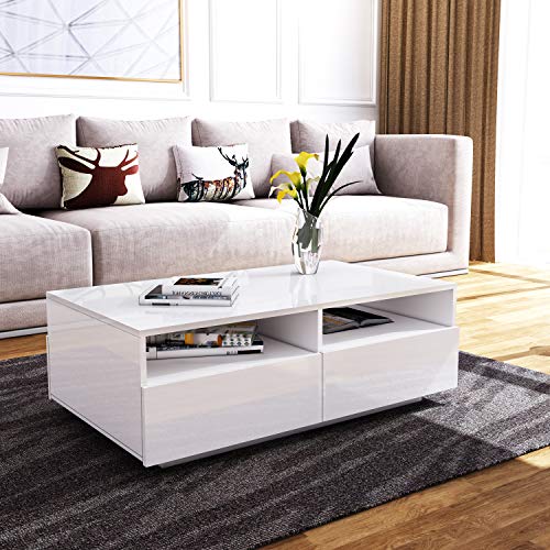 Open White Coffee Table | 