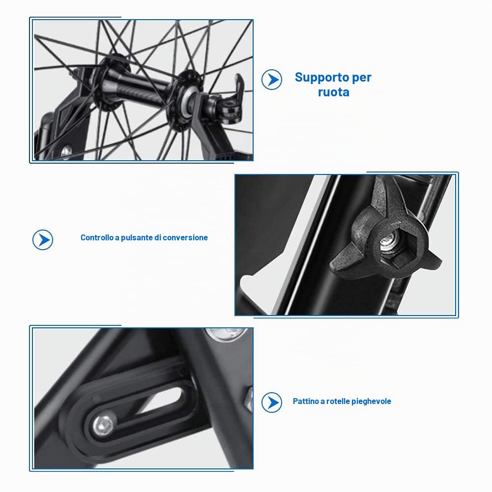 Cavalletto per Centrare Ruote Bici, Supporto per Ruota per Bicicletta, | Supporto Bici da Terra per Bicicletta Leggero per Biciclette Manutenzione