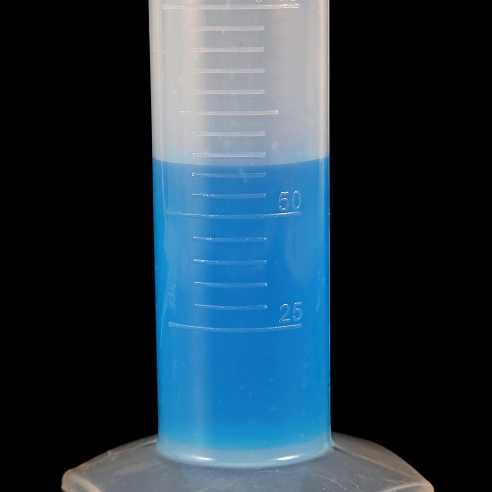 Probeta medidora de plástico transparente 250 ml