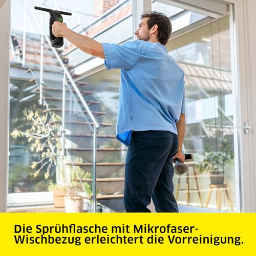 KÄRCHER Akku-Fenstersauger WV 2 Universal Precision+ Black – Ansicht 5