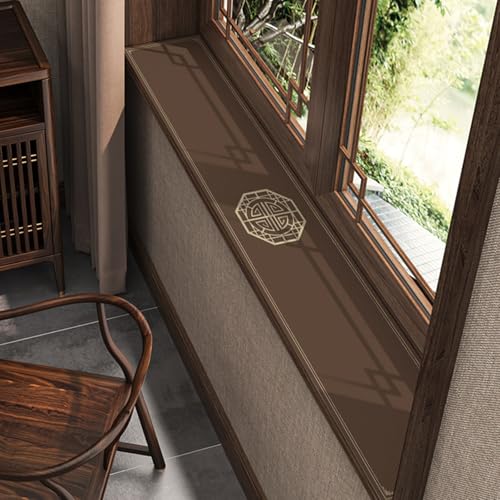 Tapis de fenetre cuir impermeable sur mesure largeur 40 cm - 2