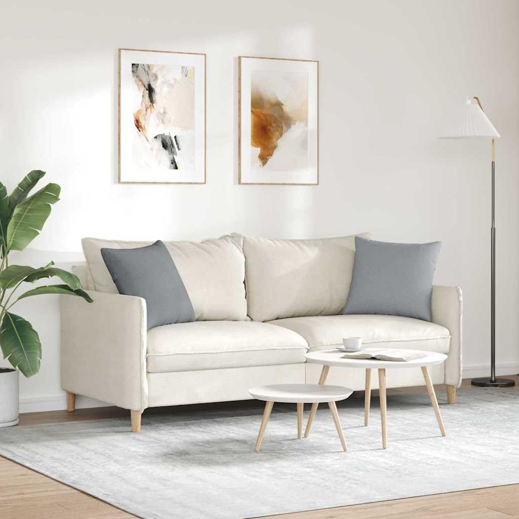 Set di 2 cuscini da divano, 45 x 45 cm, cuscini decorativi con rivestimento sfoderabile e morbida imbottitura in poliestere, per soggiorno, camera da letto, divano