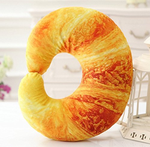 Amazon.co.jp: もっちり パン型クッション 食パン クロワッサン