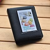 iCasso Candy Color Fuji Instax Mini Book Album for Instax Mini7s 8 25 50s Film---Black