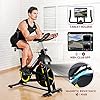 MBH-Fitness-Magnetic-Exercise-Bike-Stationary-Indoor-Cycling-Bike-for-Home-Gym-Use-Fitness-App-330Lbs-Weight-Capacity-Tablet-Holder-Bottle-Holder-Quiet-Cardio-Workout-Equipment MBH Fitness Magnetic Exercise Bike Stationary, Indoor Cycling Bike for Home Gym Use, Fitness App, 330Lbs Weight Capacity, Tablet Holder, Bottle Holder, Smooth Quiet Cardio Workout Equipment (Black)