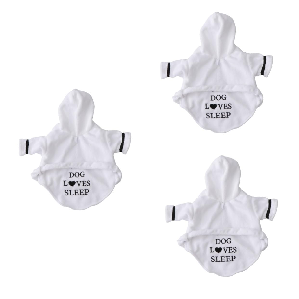 Supvox 3St Hundepyjama Tier Pyjama Hunde Bademantel Hunde-Bademantel Schlafanzug für Hunde schnell trocknende Hundehandtücher Milchspender für Welpen Haustier Bademantel welpen Bademantel