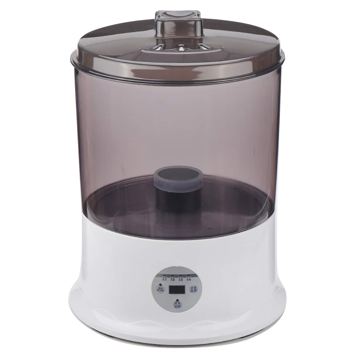 Limpiador ultrasónico de frutas y verduras de 9L, máquina desinfectadora de lavado, generador de ozono, esterilizador de limpieza, purificador