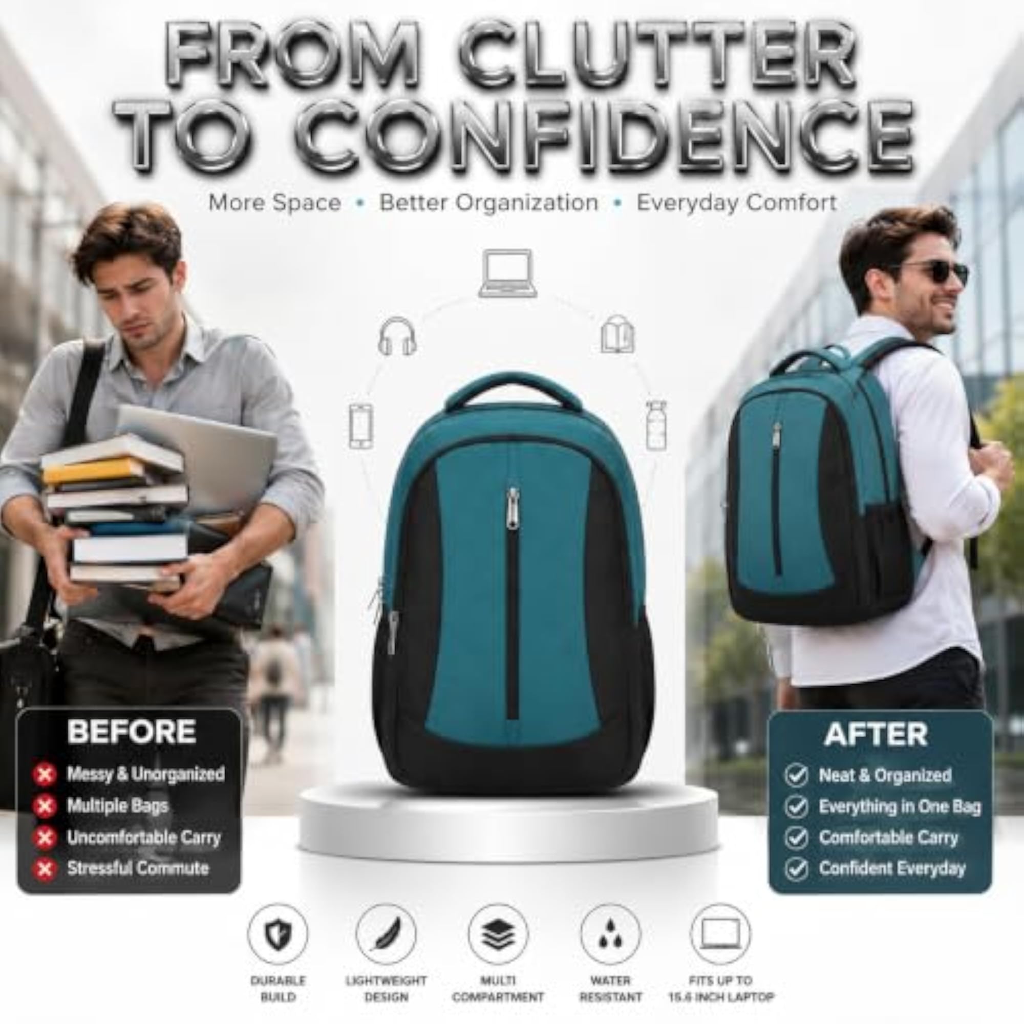 Waterproof Bag for Hiking, Durable Design