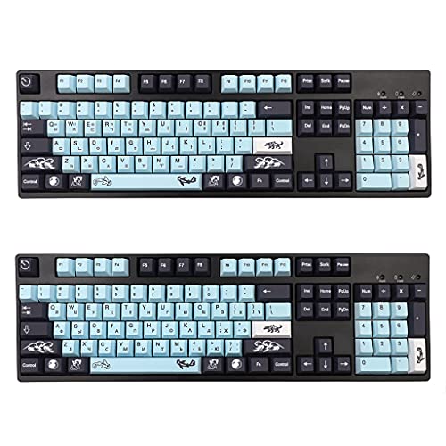 Touches clavier mécanique Mizu Dye Sub en profil Cherry premium
