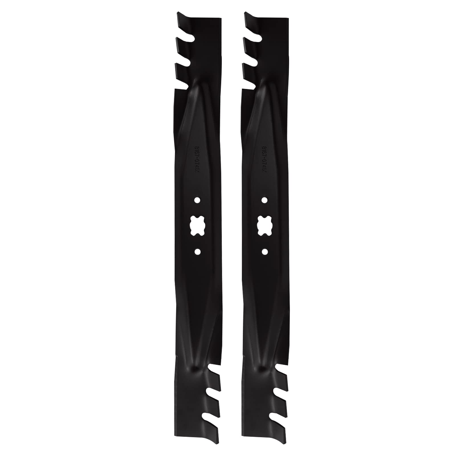 Cuchillas para cortacésped Cub Cadet MTD 742-04276 742-0741 742-0741-0637 942-0741-X, Craftsman SPM209370365 21 pulgadas, 2 unidades