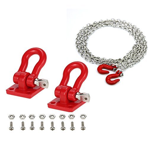 RcAidong 1/10 Trailer Buckle/Hook for RC Car Truck Climber Crawler Simulation Climbing Car Trailer Tow Hook Buckle