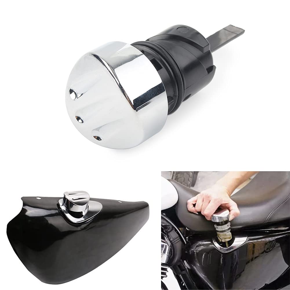 Korek wlewu oleju chromowanego pasuje do Harley 04-19 Sportster 48 XL 883 1200