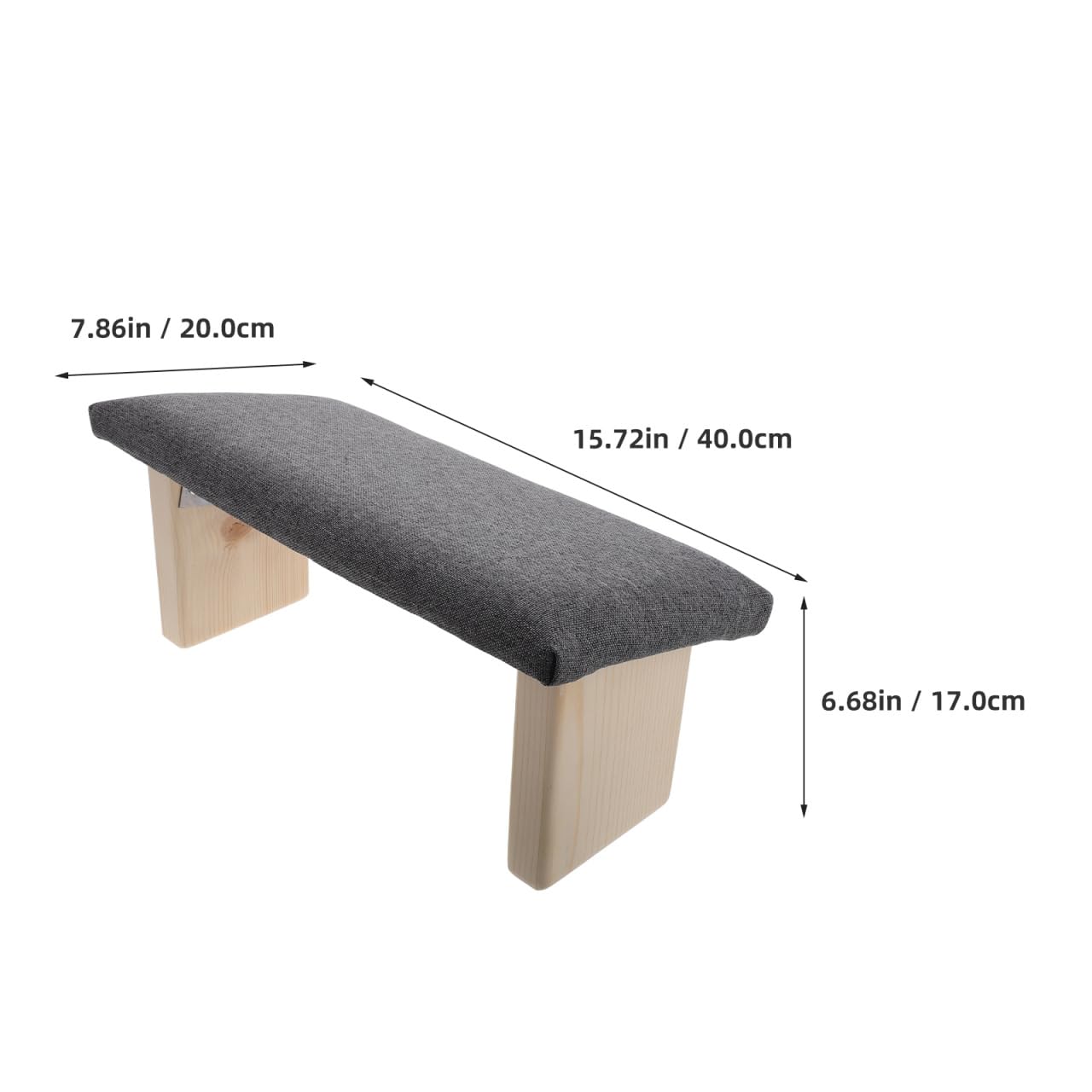 Banc de Pliable en Bois, Tabouret à Genoux, Chaise de prière, Banc pour Yoga, Salle de, Voyage, Accessoires de Yoga