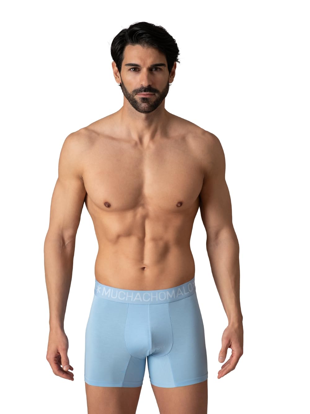 Muchachomalo Slip da uomo, biancheria intima liscia in bambù, confezione da 3 pezzi, boxer lisci e taglio classico per un maggiore comfort con elastico in vita