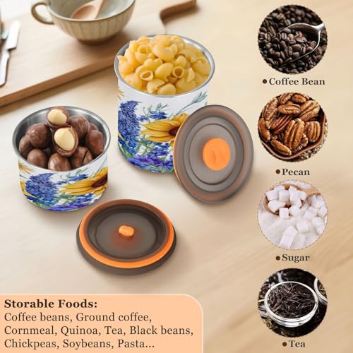 Envase hermético para café de acero inoxidable 500 ml miniatura 5
