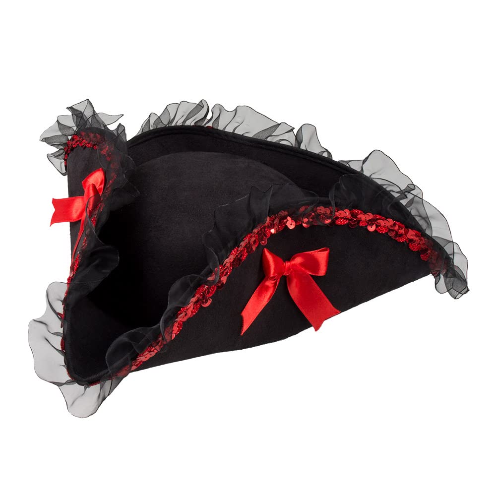 Boland 81933 - Admiral Rachel Hat for Adults, Headwear, Costume, Carnival, Theme Party
