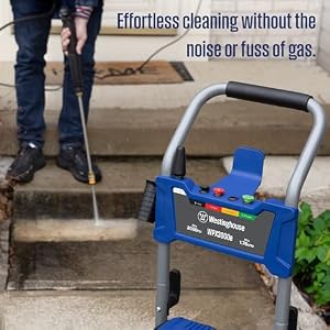 Westinghouse WPX3000e Electric Pressure Washer, 3000 Max PSI and 1.76 Max GPM, Induction Motor, Onboard Soap Tank, Spray Gun and Wand, 5 Nozzle Set, for Cars/Fences/Driveways/Homes/Patios/Furniture — photo 5 of 6