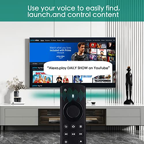 Moildrh Voice Remote Compatible For Insignia Toshiba And Pioneer Smart Tv Remote,Smart Remote Ns-Rcfna-21,With 4 Shortcuts Prime Video Netflix Disney+ Hulu. #TOP3