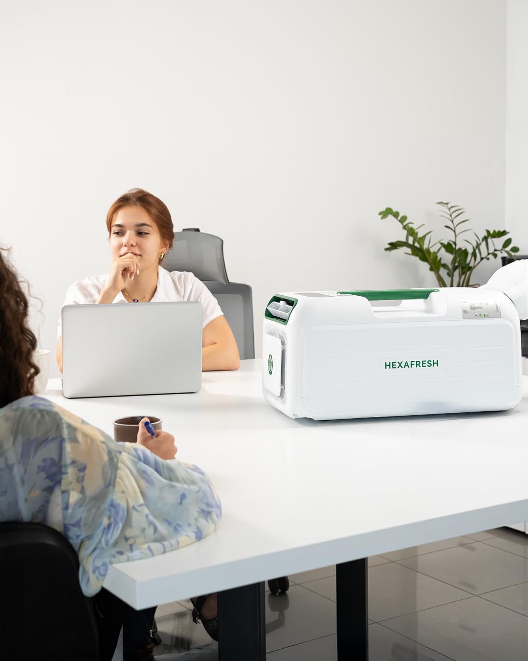 HEXAPRO+ Condizionatore portatile 4800 BTU, refrigerante R290, raffreddamento turbo, deumidificatore e modalità ventilatore, per ambienti fino a 15 m², efficienza energetica, funzionamento